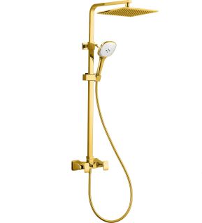 Душевая стойка Wonzon & Woghand Shakespeare WW-654602-DG тёмное золото